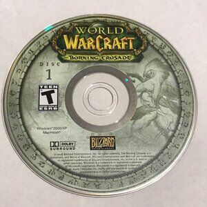 PC Game World of Warcraft Burning Crusade Disc One
